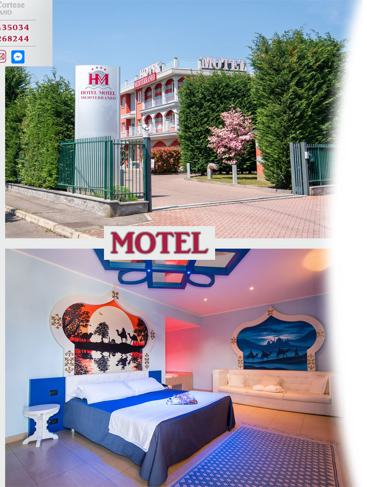 HOTEL MOTEL MEDITERRANEO - 4 Stelle - Villa Cortese - Ospedale Legnano